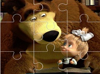 Masha si Ursul Jigsaw