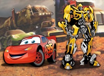 Fulger McQueen vs Transformers