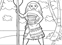 Moana de Colorat 2