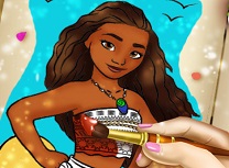Moana Carte de Colorat