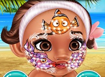 Bebelusa Moana Arta Faciala