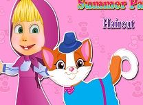 Pisica lui Masha Coafura de Vara