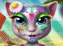 Pisicuta Machiaj de Plaja