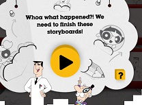 Fetitele Powerpuff Storyboard