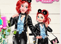 Printesa Mama si Fiica Look Dragut de Familie