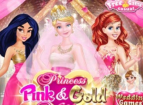 Printese Nunta Roz Aurie