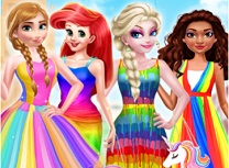 Printese Stil Fashion Curcubeu