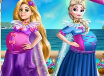 Printese la Palat Insarcinate BFF