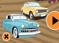 Puzzle cu Masini Vechi