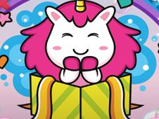 Puzzle cu Unicorni Curcubeu