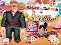 Ralph si Vanellope ca si Printese