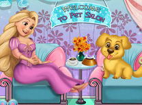 Bebelusa Rapunzel Adopta Un Animal