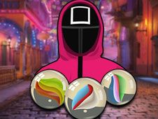 Squid Game cu Bile de Marmura