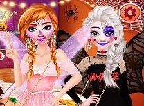 Surori Frozen Petrecere de Halloween