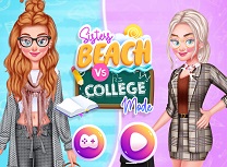 Surori Modul de Plaja vs de Facultate