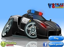 V8 Parcati Masini de Politie