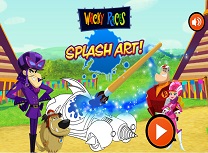Wacky Races Splash Art
